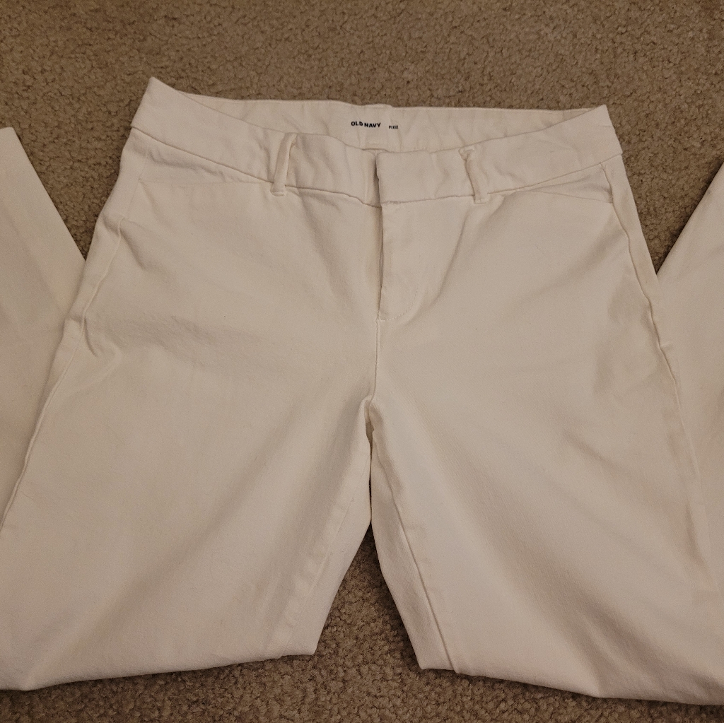 White Pixie Ankle Pants